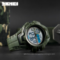 Skmei 1446 sport multifunction watch men digital wristwatch waterproof 5ATM alarm EL light chrono